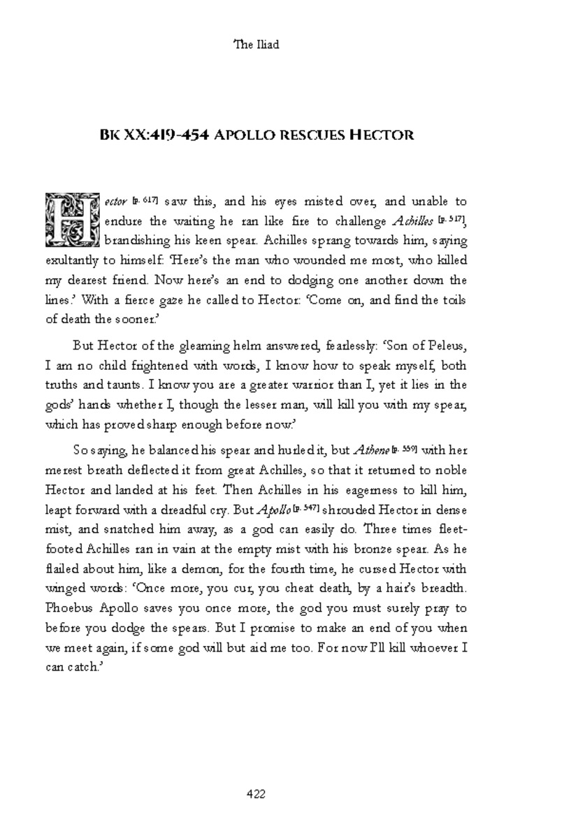 The Iliad - Page 416